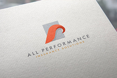 All Performance Insurance Solution logo printed on a paper